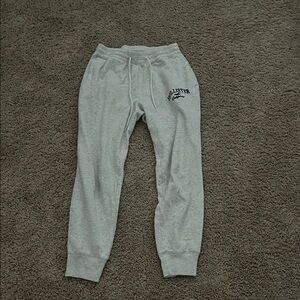 Hollister Light Gray Sweatpants